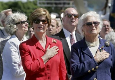 Former first lady Barbara Bush in failing health