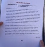 Budget protest organizers asking for student amnesty