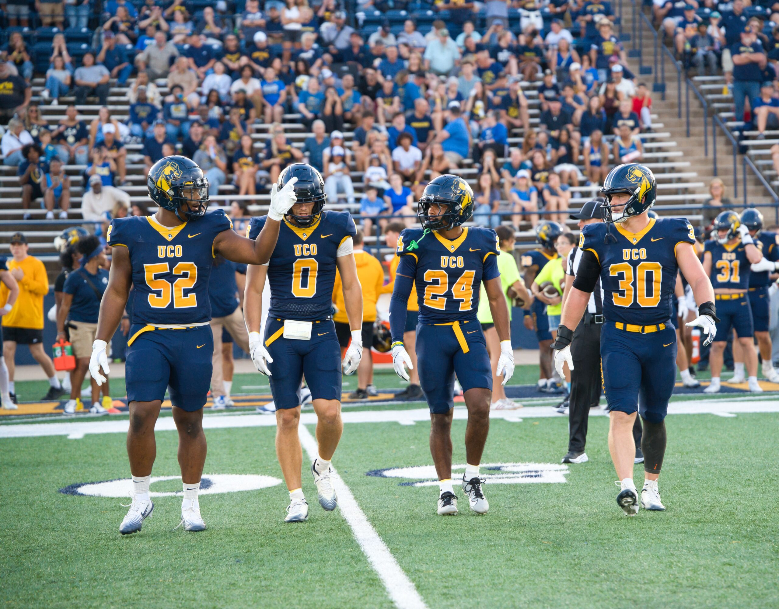 UCO Football Defeats Washburn 34-28