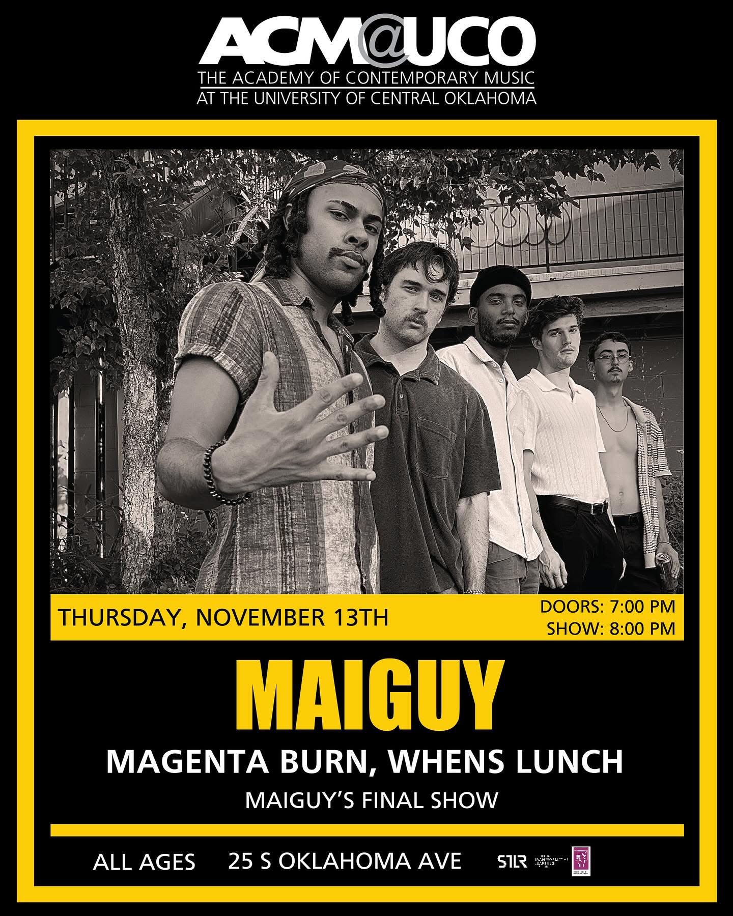 ACM Student MAIGUY Performs His Last Show at UCO - UCentral Media