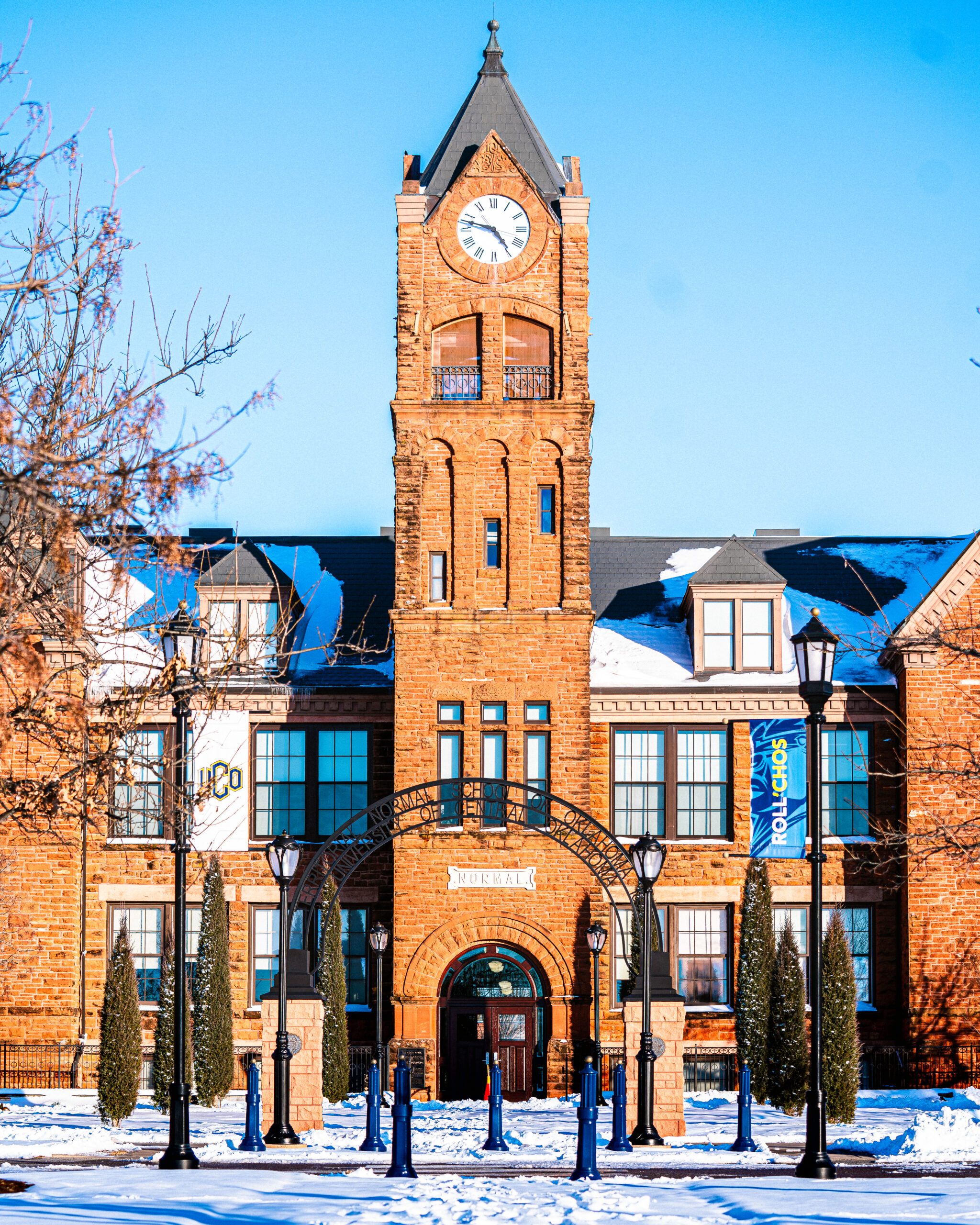 In Photos: UCO Campus After Weekend Winter Storm