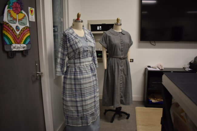 In-progress costumes for Zelda 18 and Zelda 24 (Machenzie Glass/The Vista)