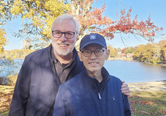 Shun at Jamaica Pond, fall 2025. via 'The Kiang Family' on GoFundMe