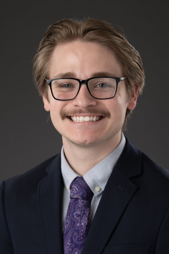 Zach Sexton producer and desk anchor for Ucentral News