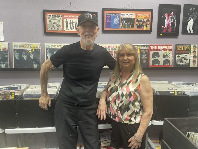 3 Dachshunds Record store owners Jack and Betty (Natalie Ingram/The Vista)